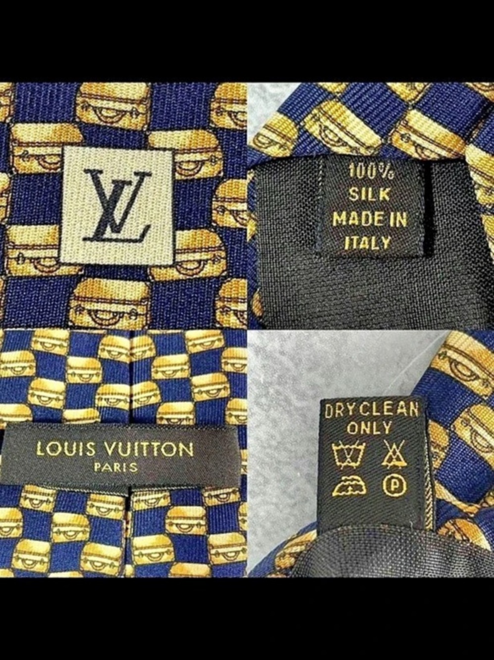 😳Louis Vuitton Silk Tie Like New!!!!!